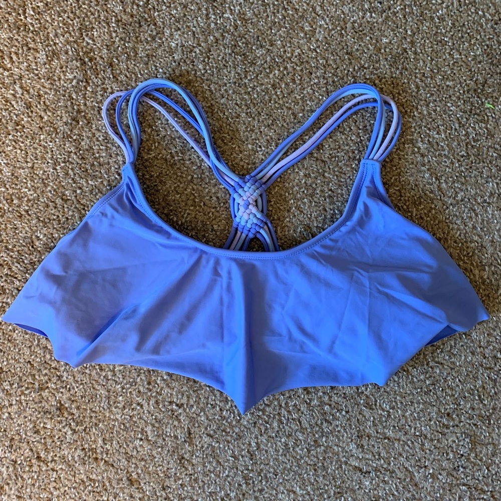 Target Ruffle Swim Top